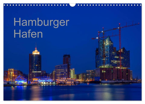 Hafen Hamburg (Wandkalender 2026 DIN A3 quer), CALVENDO Monatskalender