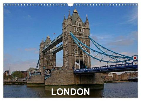 London (Wandkalender 2027 DIN A3 quer), CALVENDO Monatskalender