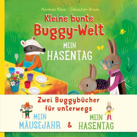 Kleine bunte Buggy-Welt - Mein Hasentag & Mein Mäusejahr