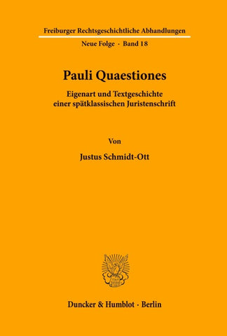Pauli Quaestiones.