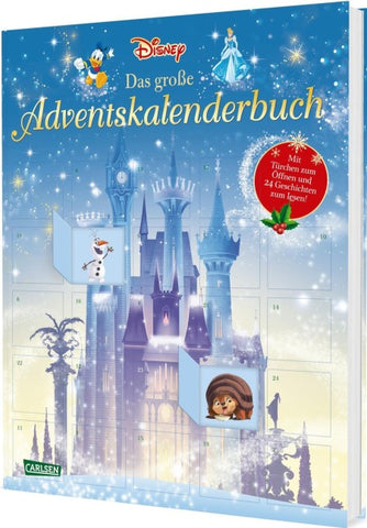 Disney: Das große Disney-Adventskalenderbuch - mit Türchen zum Öffnen