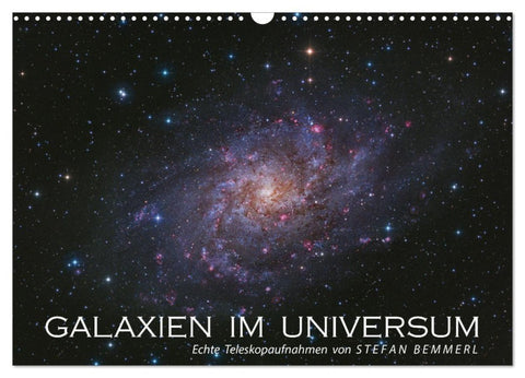Galaxien im Universum (Wandkalender 2027 DIN A3 quer), CALVENDO Monatskalender