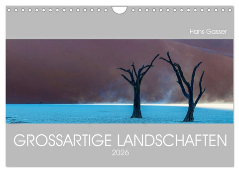 GROSSARTIGE LANDSCHAFTEN 2026 (Wandkalender 2026 DIN A4 quer), CALVENDO Monatskalender