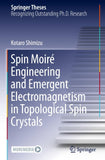 Spin Moiré Engineering and Emergent Electromagnetism in Topological Spin Crystals