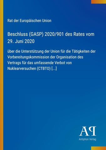 Beschluss (GASP) 2020/901 des Rates vom 29. Juni 2020