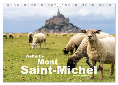 Welterbe Mont-Saint-Michel (Wandkalender 2027 DIN A4 quer), CALVENDO Monatskalender