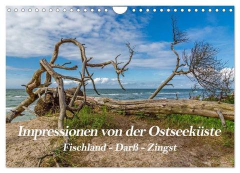 Impressionen von der Ostsee Fischland-Darß-Zingst (Wandkalender 2027 DIN A4 quer), CALVENDO Monatskalender