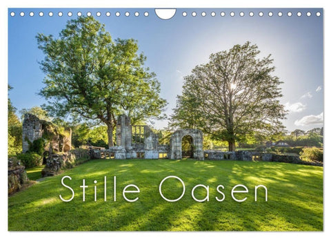 Stille Oasen (Wandkalender 2027 DIN A4 quer), CALVENDO Monatskalender