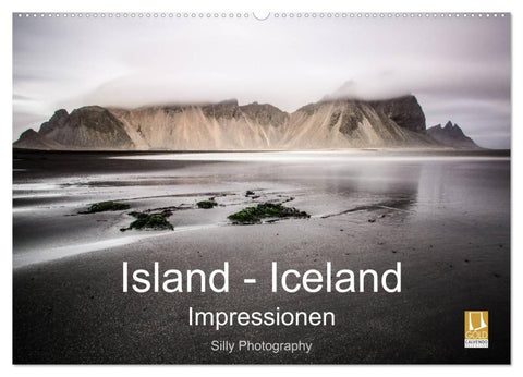 Island - Iceland Impressionen (Wandkalender 2026 DIN A2 quer), CALVENDO Monatskalender