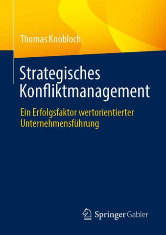 Strategisches Konfliktmanagement