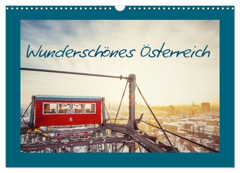 Wunderschönes Österreich (Wandkalender 2027 DIN A3 quer), CALVENDO Monatskalender