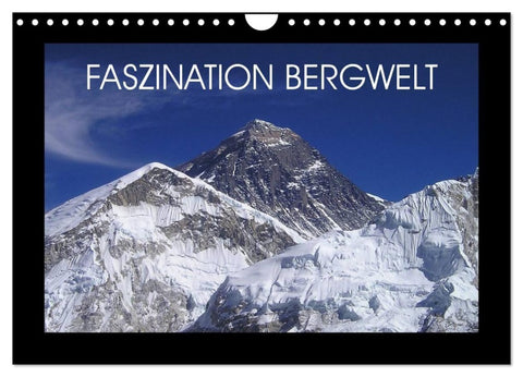 Faszination Bergwelt (Wandkalender 2027 DIN A4 quer), CALVENDO Monatskalender
