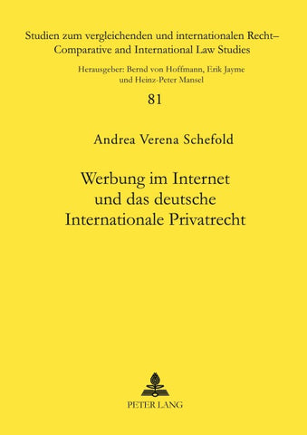 Werbung im Internet und das deutsche Internationale Privatrecht
