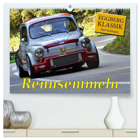 Rennsemmeln (hochwertiger Premium Wandkalender 2027 DIN A2 quer), Kunstdruck in Hochglanz