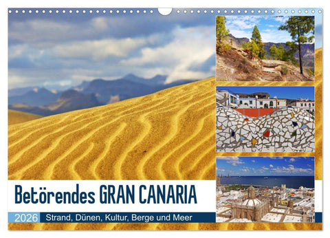 Betörendes Gran Canaria (Wandkalender 2026 DIN A3 quer), CALVENDO Monatskalender