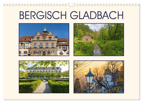 Bergisch Gladbach (Wandkalender 2027 DIN A3 quer), CALVENDO Monatskalender