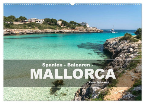 Spanien - Balearen - Mallorca (Wandkalender 2027 DIN A2 quer), CALVENDO Monatskalender