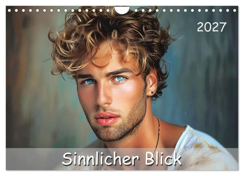 Sinnlicher Blick (Wandkalender 2027 DIN A4 quer), CALVENDO Monatskalender