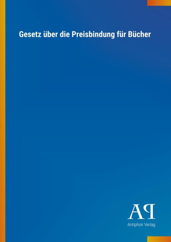 Gesetz über die Preisbindung für Bücher