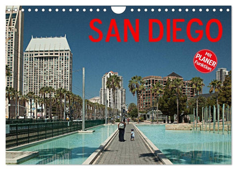 San Diego (Wandkalender 2026 DIN A4 quer), CALVENDO Monatskalender