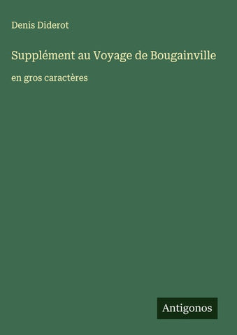 Supplément au Voyage de Bougainville