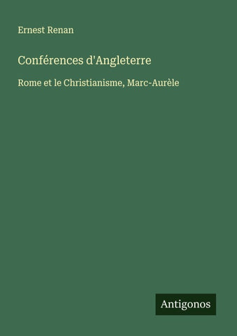 Conférences d'Angleterre