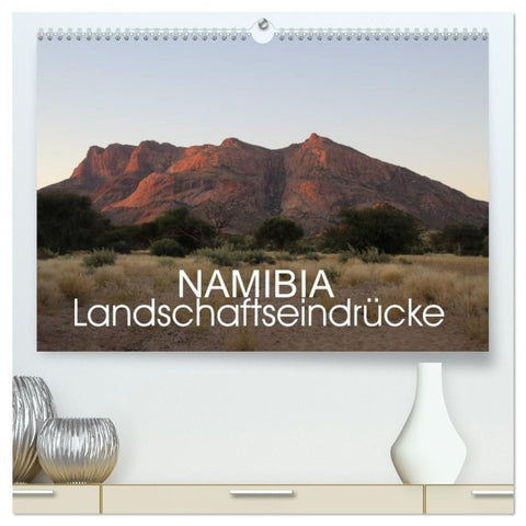 Namibia - Landschaftseindrücke (hochwertiger Premium Wandkalender 2027 DIN A2 quer), Kunstdruck in Hochglanz