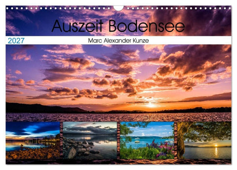 Auszeit Bodensee (Wandkalender 2027 DIN A3 quer), CALVENDO Monatskalender