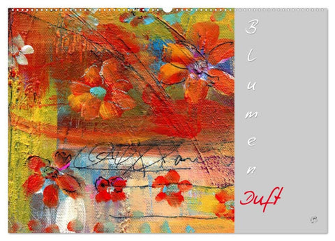 Blumenduft (Wandkalender 2026 DIN A2 quer), CALVENDO Monatskalender