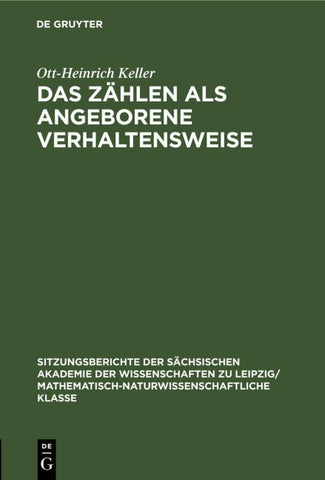Das Zählen als angeborene Verhaltensweise