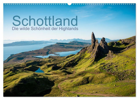 Schottland - Die wilde Schönheit der Highlands (Wandkalender 2027 DIN A2 quer), CALVENDO Monatskalender