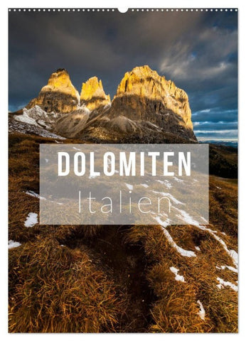 Dolomiten. Italien (Wandkalender 2027 DIN A2 hoch), CALVENDO Monatskalender
