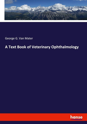 A Text Book of Veterinary Ophthalmology