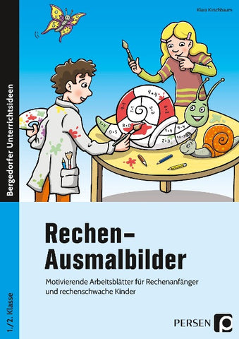 Rechen-Ausmalbilder