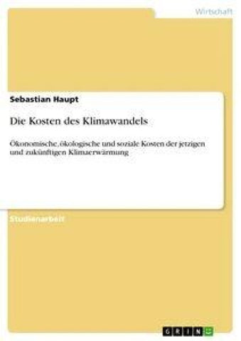 Die Kosten des Klimawandels