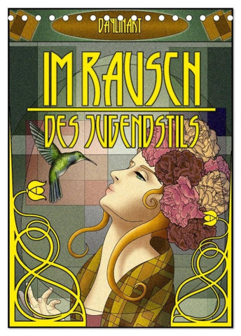 Im Rausch des Jugendstils (Tischkalender 2027 DIN A5 hoch), CALVENDO Monatskalender
