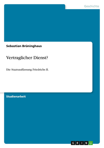 Vertraglicher Dienst?