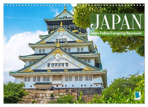 Japan: Entdecken Sie gelebte Tradition und einzigartige Naturwunder (Wandkalender 2027 DIN A3 quer), CALVENDO Monatskalender