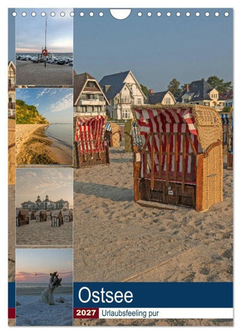 Ostsee. Urlaubsfeeling pur (Wandkalender 2027 DIN A4 hoch), CALVENDO Monatskalender