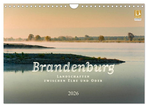 Brandenburg - Landschaften zwischen Elbe und Oder (Wandkalender 2026 DIN A4 quer), CALVENDO Monatskalender