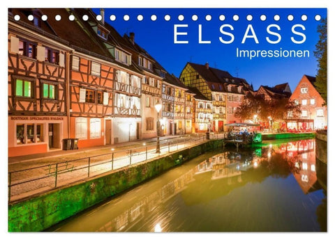 E L S A S S Impressionen (Tischkalender 2027 DIN A5 quer), CALVENDO Monatskalender