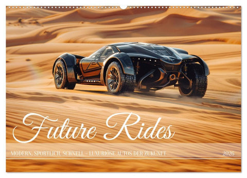 Future Rides (Wandkalender 2026 DIN A2 quer), CALVENDO Monatskalender