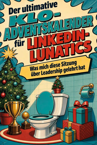 Der ultimative Klo-Adventskalender für LinkedIn-Lunatics