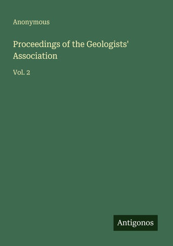 Proceedings of the Geologists' Association