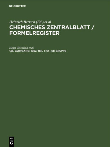 1967, Teil 1: C1—C8-Gruppe