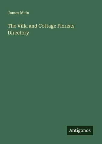 The Villa and Cottage Florists' Directory