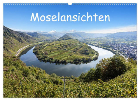 Moselansichten (Wandkalender 2026 DIN A2 quer), CALVENDO Monatskalender