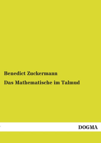 Das Mathematische im Talmud