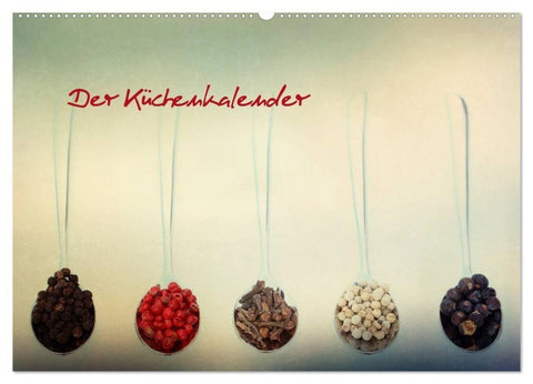 Der Küchenkalender (Wandkalender 2027 DIN A2 quer), CALVENDO Monatskalender