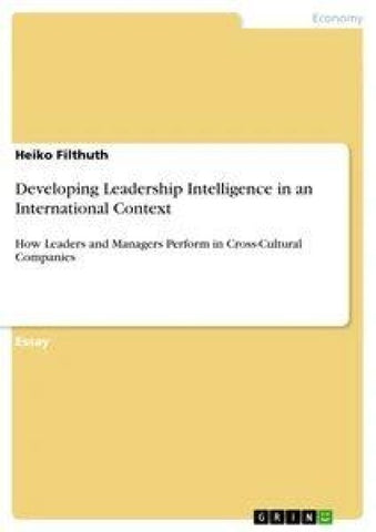 Developing Leadership Intelligence in an International Context